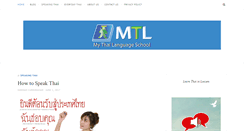 Desktop Screenshot of mythailanguage.com